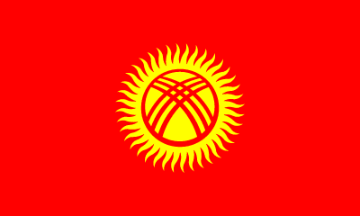 Flag of Kyrgyzstan